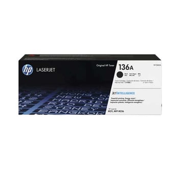 HP 136A Black Toner Cartridge (W1360A)