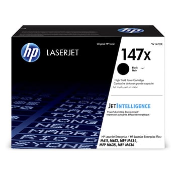 HP 147X High Capacity Black Toner Cartridge