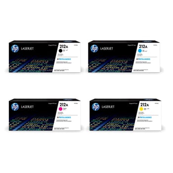 HP 212A Toner Value Pack (B/C/M/Y)