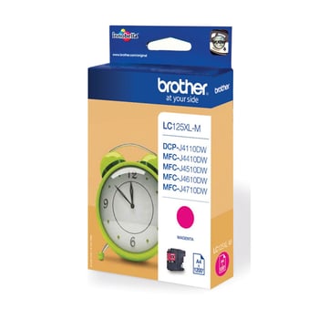 Brother LC125XLM High Capacity Magenta Ink Cartridge