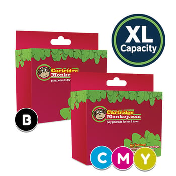 Compatible HP 304XL Black & Colour Ink Cartridge Multipack