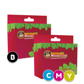 Compatible Lexmark 2/3 Black and Colour Ink Multipack