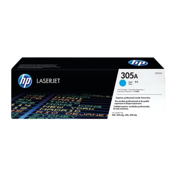 HP 305A Cyan Toner Cartridge (CE411A)