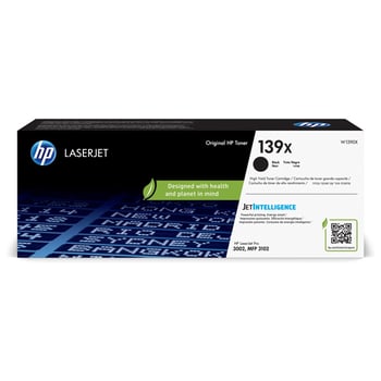 HP 139X High Capacity Black Toner Cartridge
