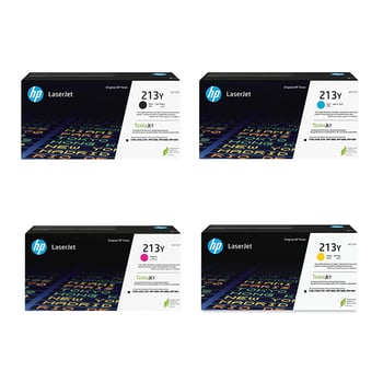 HP 213Y Extra High Capacity Toner Value Pack (B/C/M/Y)