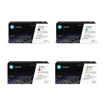 HP 217Z Ultra High Capacity Toner Value Pack (B/C/M/Y)
