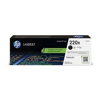 HP 220X High Capacity Black Toner Cartridge