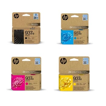 HP 937e EvoMore High Capacity Ink Cartridge Multipack