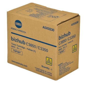 Konica Minolta TNP48Y Yellow Toner Cartridge