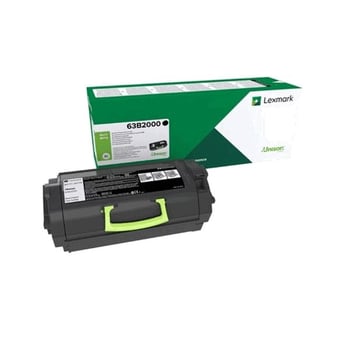 Lexmark 63B2000 Black Return Program Toner Cartridge