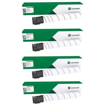Lexmark 76C00K0 Toner Value Pack (B/C/M/Y)