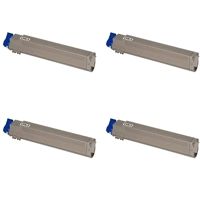 Oki C9655 B/C/M/Y Toner Value Pack