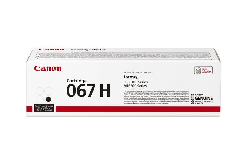 Canon 067H High Capacity Black Toner Cartridge