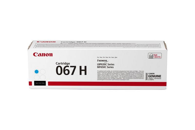 Canon 067H High Capacity Cyan Toner Cartridge