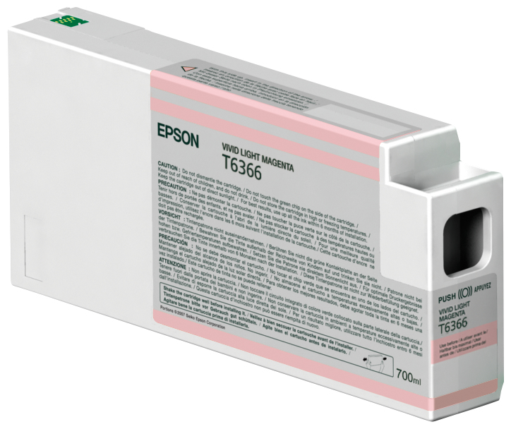 Epson T6366 Vivid Light Magenta Ink Cartridge