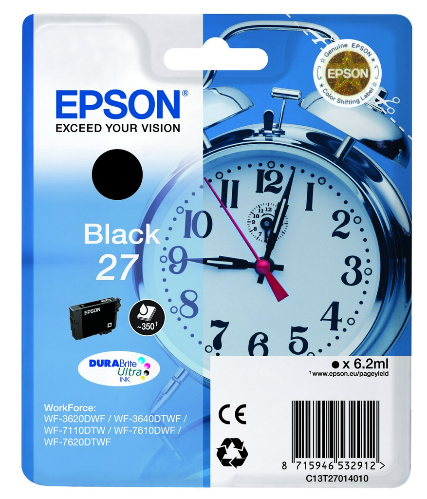 Epson 27 Black Ink Cartridge