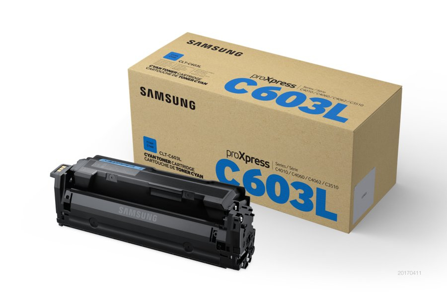 Samsung CLT-C603L Cyan Toner Cartridge