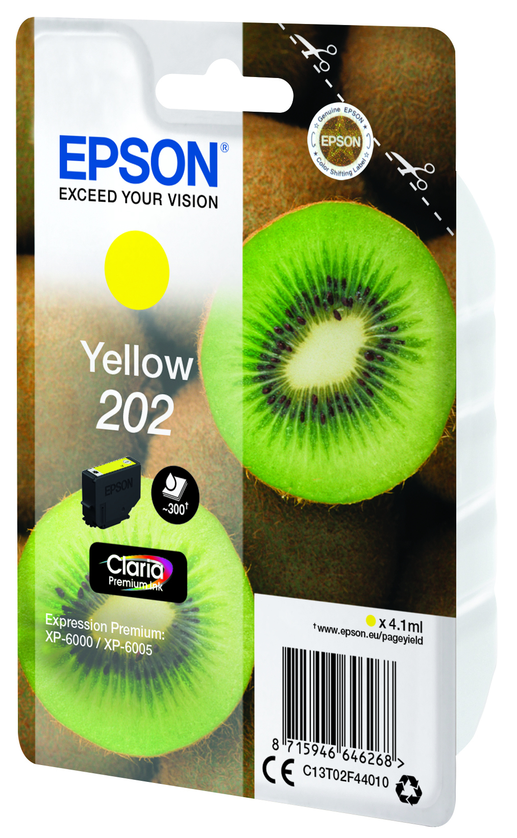 Epson 202 Yellow Ink Cartridge