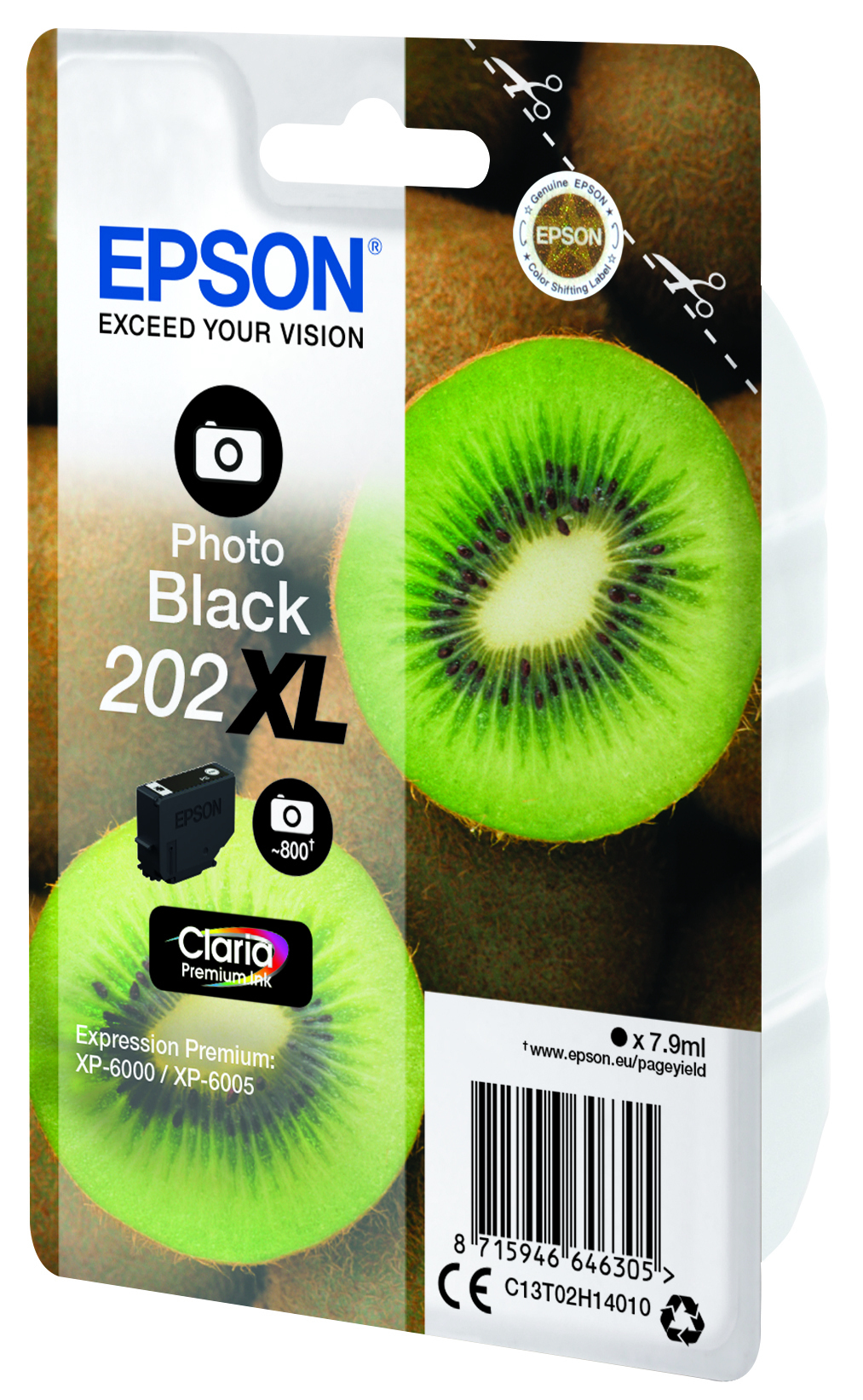 Epson 202XL High Capacity Photo Black Ink Cartridge