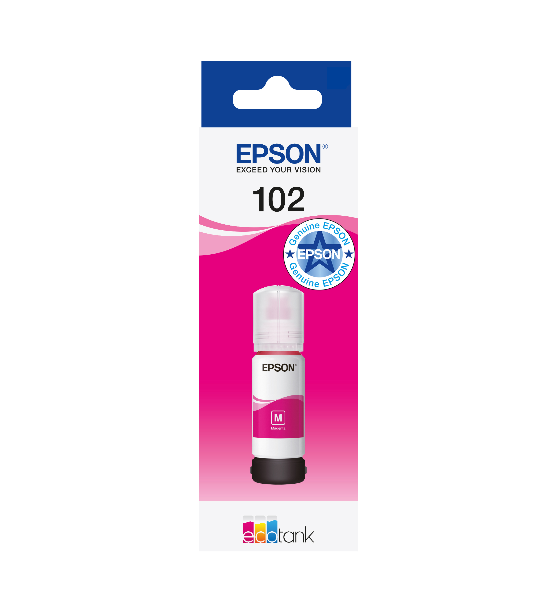 Epson 102 Ecotank Magenta Ink Bottle