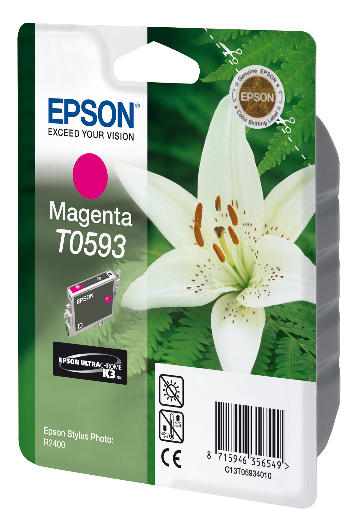 Epson T0593 Magenta Ink Cartridge