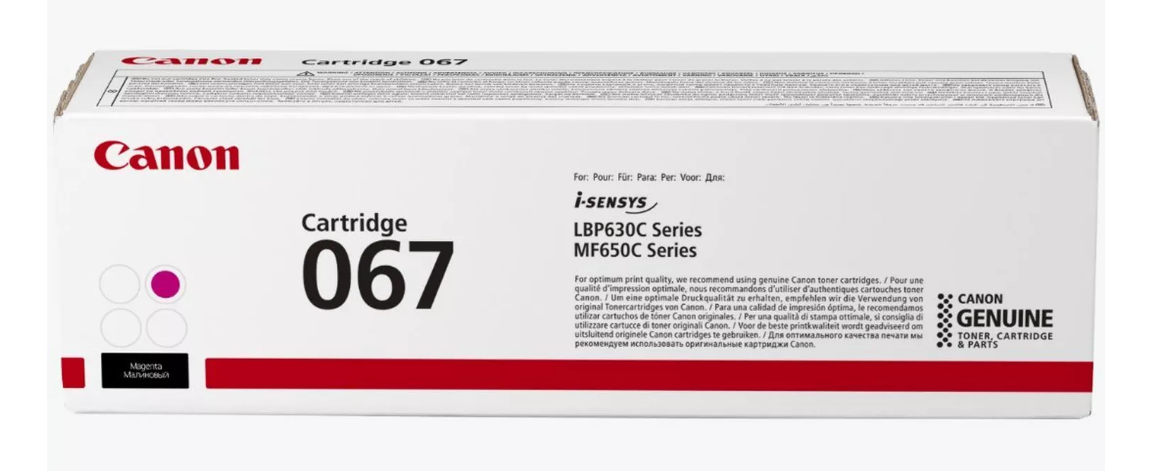 Canon 067 Magenta Toner Cartridge