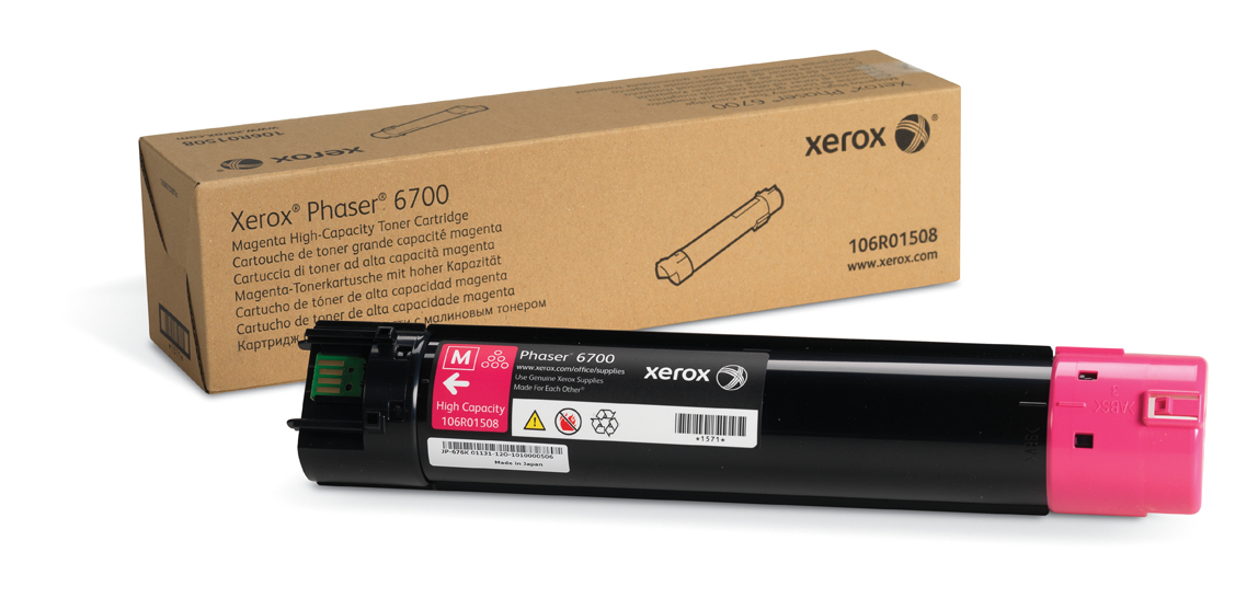 Xerox 106R01508 High Capacity Magenta Toner Cartridge