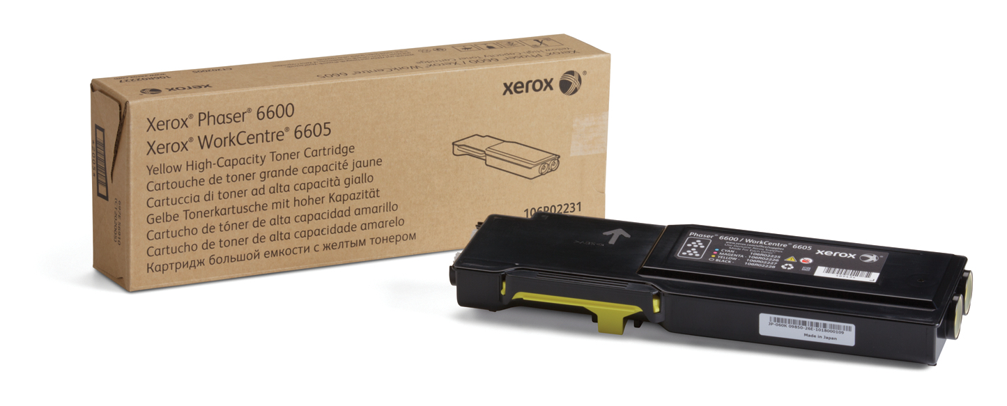 Xerox 106R02231 Yellow Toner Cartridge