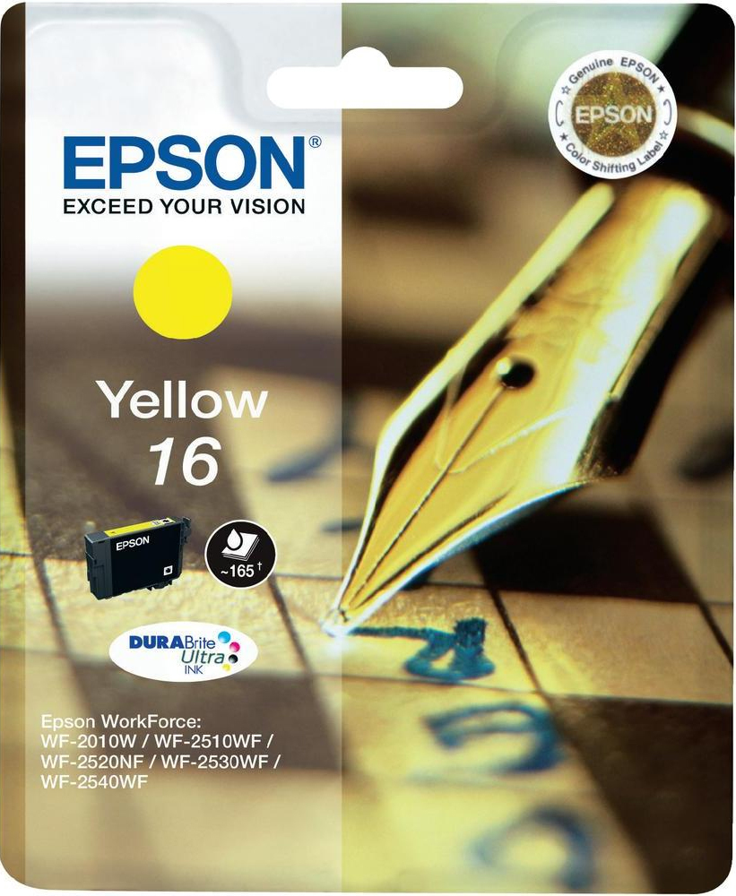 Epson 16 Yellow Ink Cartridge
