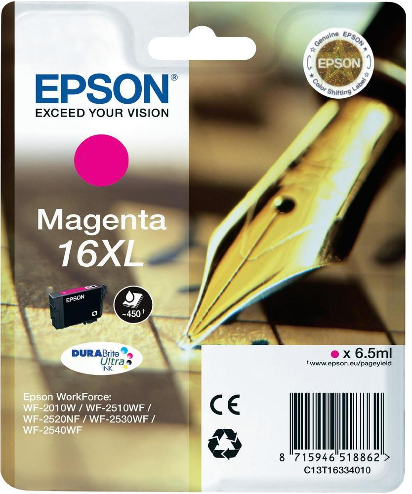 Epson 16XL Magenta Ink Cartridge