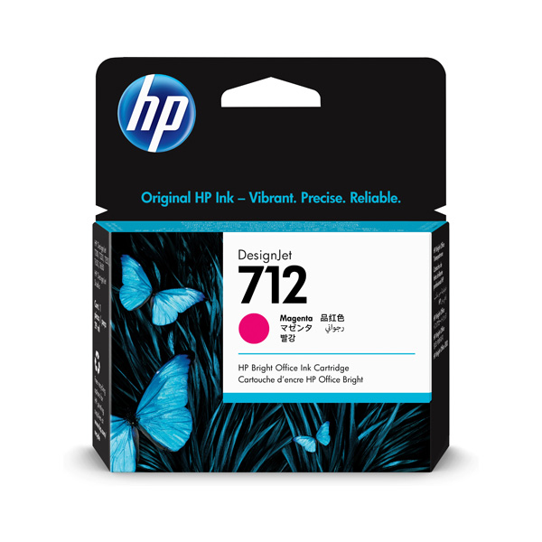 HP 712 Magenta Ink Cartridge