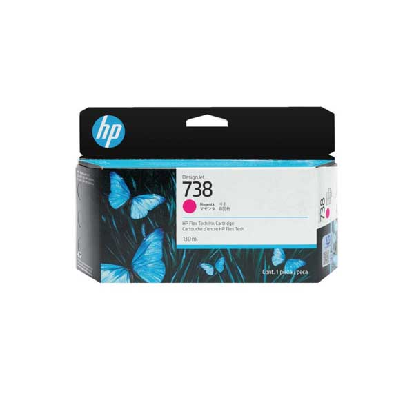 HP 738 Magenta Ink Cartridge