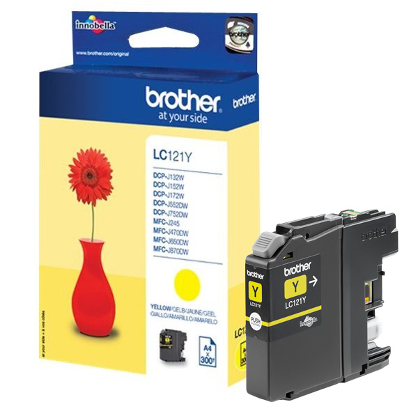 Brother LC121Y Yellow Ink Cartridge