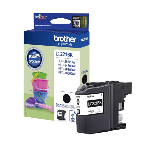 Brother LC221 Black Ink Cartridge