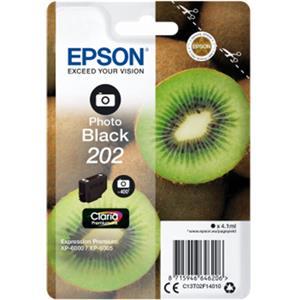 Original Epson 202 Photo Black Ink Cartridge