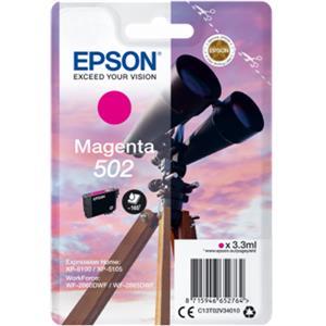 Original Epson 502 Magenta Ink Cartridge