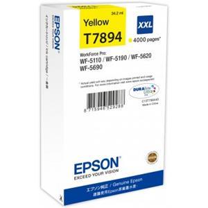 Original Epson T7894 XXL Yellow Ink Cartridge
