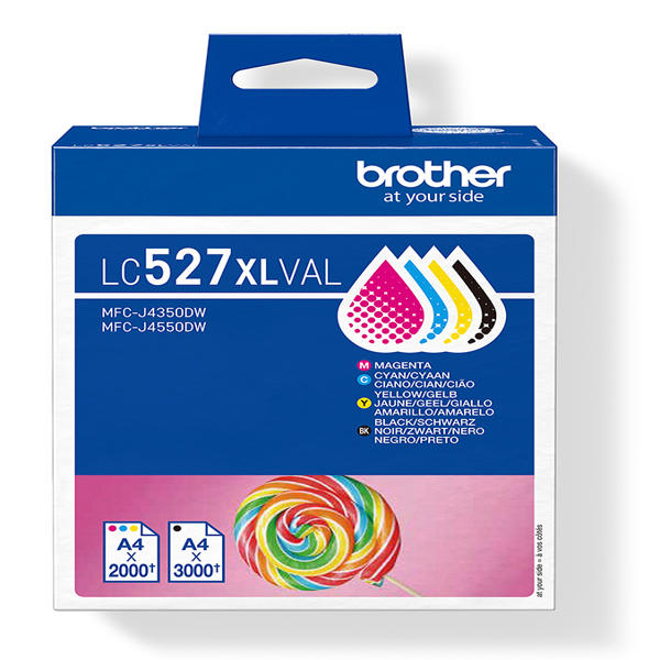 Brother LC527XL High Capacity Ink Cartridge Multipack