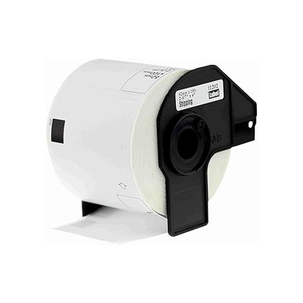 Compatible Brother DK-11202 White Shipping Labels Roll - 62 x 100mm (300 Labels)