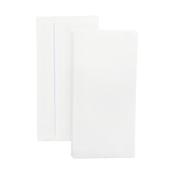 UP DL Envelopes Plain Peel and Seal - 80gsm - White (Pack of 1000)