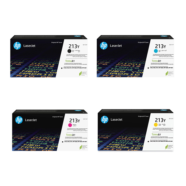 HP 213Y Extra High Capacity Toner Value Pack (B/C/M/Y)