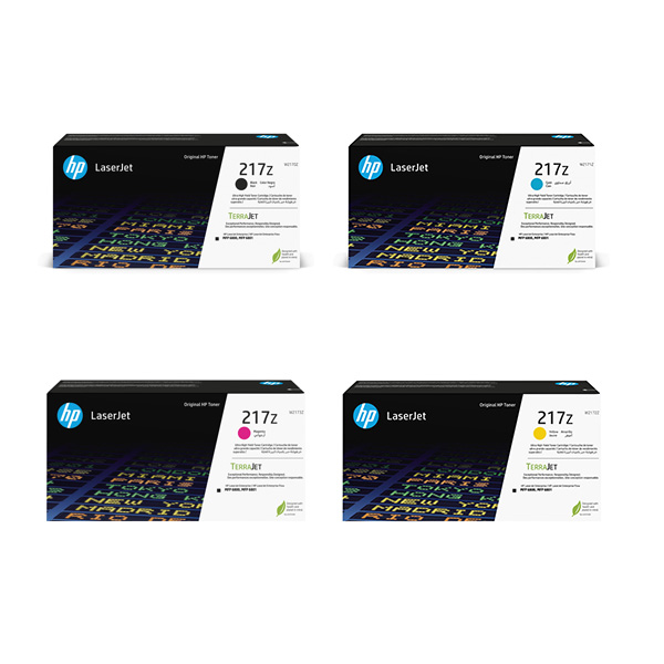 HP 217Z Ultra High Capacity Toner Value Pack (B/C/M/Y)