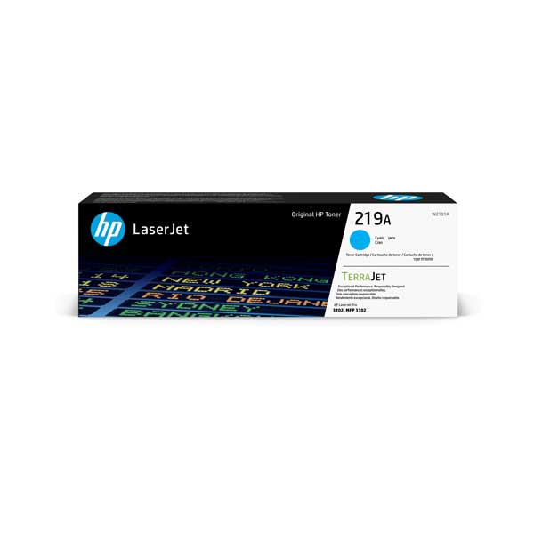 HP 219A Cyan Toner Cartridge (W2191A)