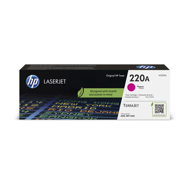HP 220A Magenta Toner Cartridge