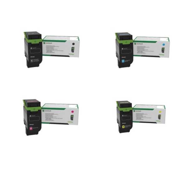 Lexmark 75M20K0 Return Program Toner Value Pack